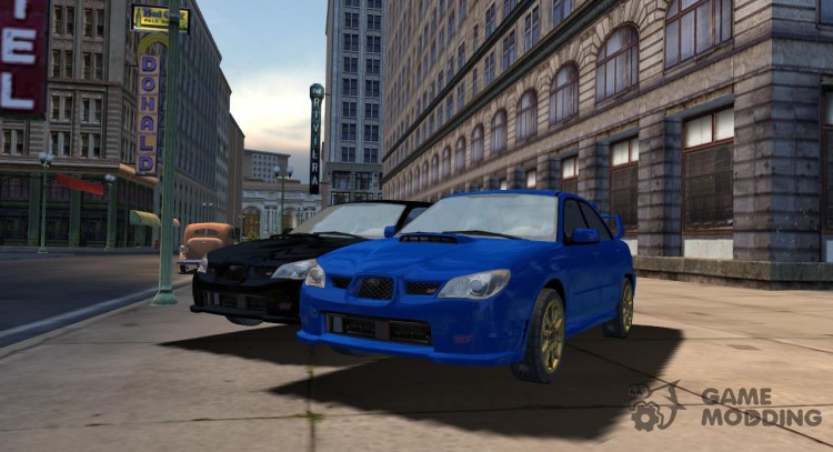 Subaru Impreza WRX para Mafia: The City of Lost Heaven