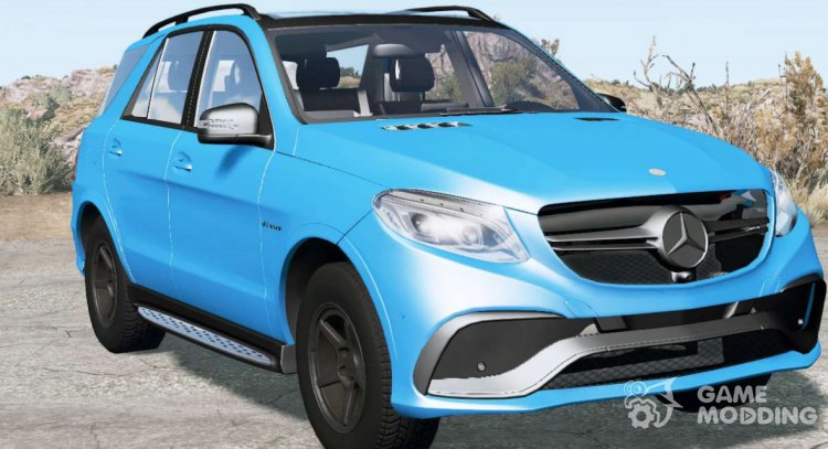 Mercedes-Benz GLE 63 S (W166) 2015 for BeamNG.Drive