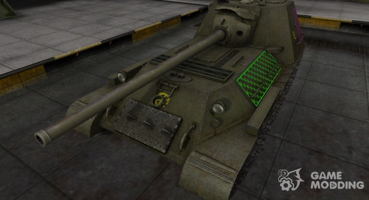 Качественные зоны пробития для СУ-100М1 для World Of Tanks