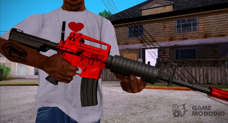 M4a1 for GTA San Andreas