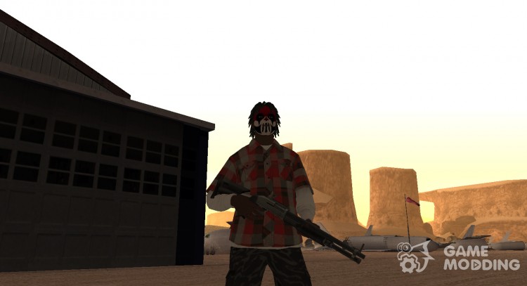 Riot Gun for GTA San Andreas