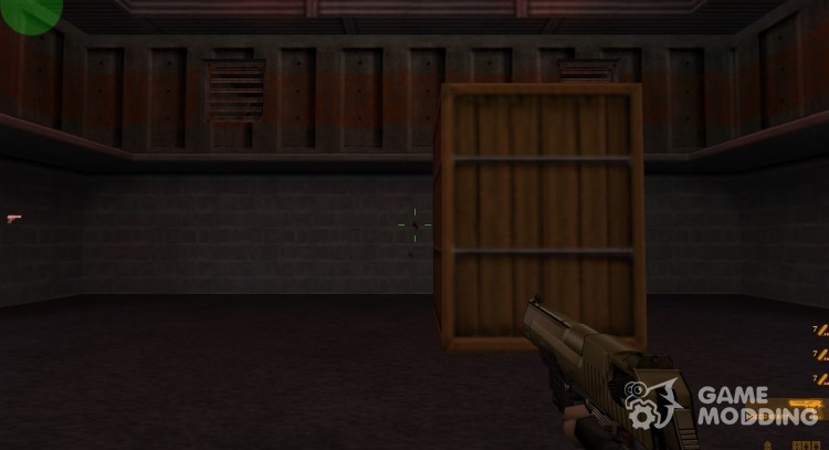 gold and wood deagle for Counter Strike 1.6