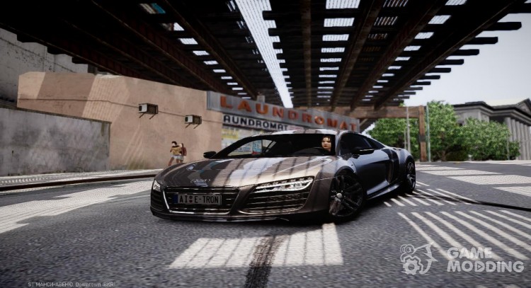 2014 Audi R8 E-Tron для GTA 4
