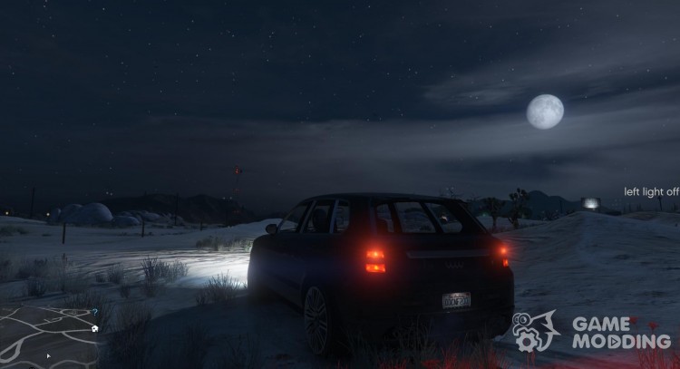 Turn signals and running the engine v 2.1 for GTA 5