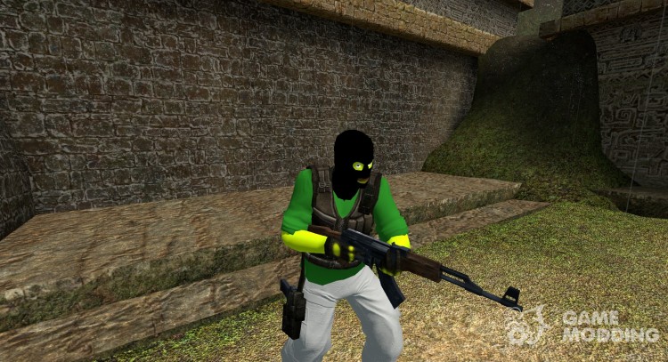 Masked Nub Flanders for Counter-Strike Source