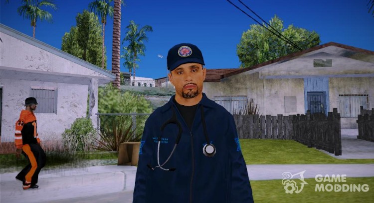 GTA V Paramedic SF for GTA San Andreas