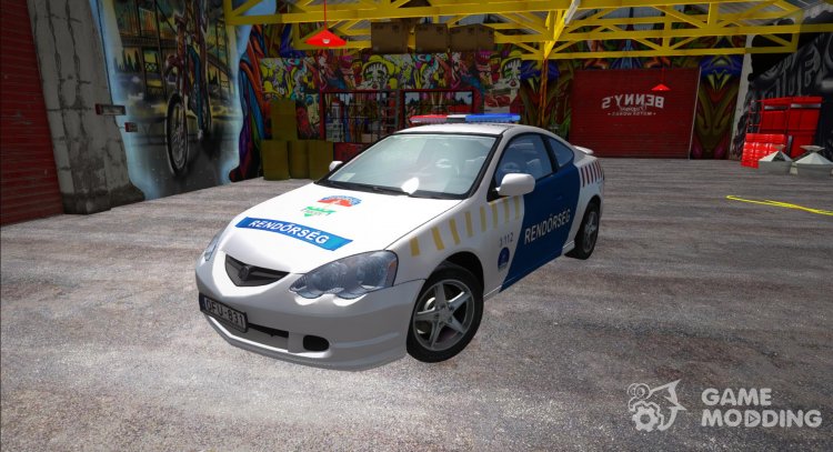 Acura RSX Type-S Magyar Rendorseg (Венгерская полиция) для GTA San Andreas
