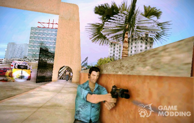 The gun from Bulletstorm for GTA Vice City