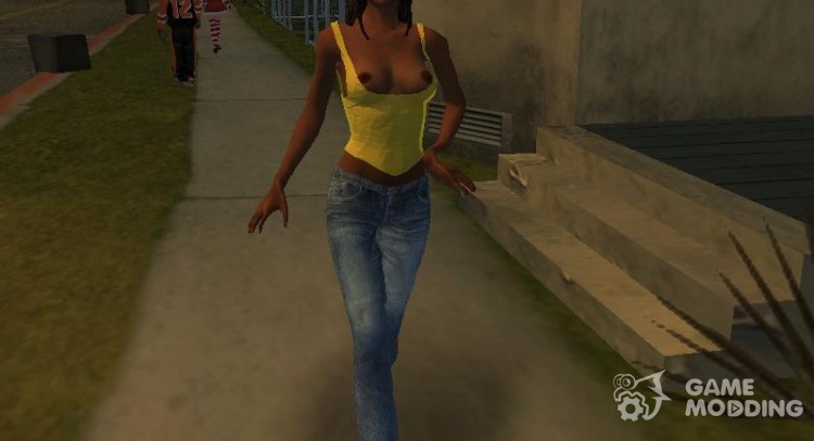 Mujeres hermosas pieles v.2 para GTA San Andreas