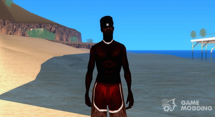 New Skin пляжный для GTA San Andreas