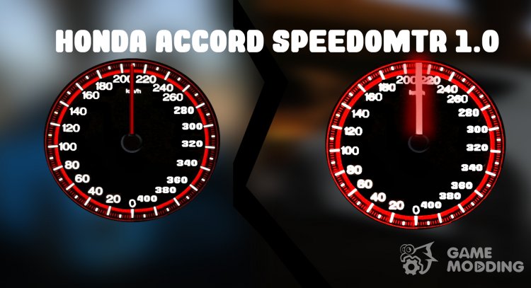 Honda Accord Speedometr 1.0 для GTA San Andreas