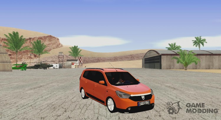 Dacia Lodgy V1 для GTA San Andreas