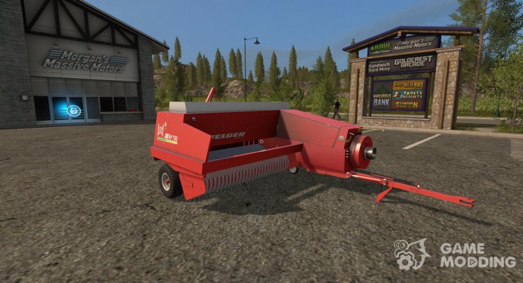 Press Welger AP730 version 1.0 for Farming Simulator 2017