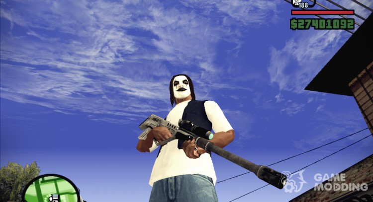 Новая Снайперская Винтовка в HD для GTA San Andreas