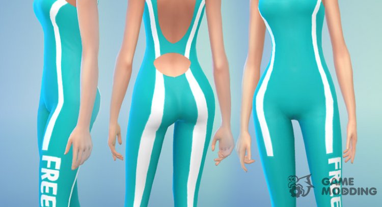 Kizaragy del traje de baño - Moschino SP needed para Sims 4