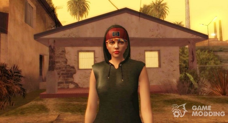 GTA V Online DLC Female 3 para GTA San Andreas