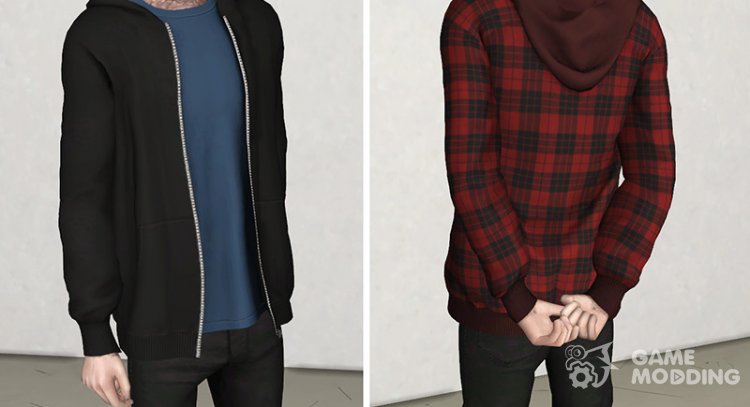 Simple Hoodie for Sims 4