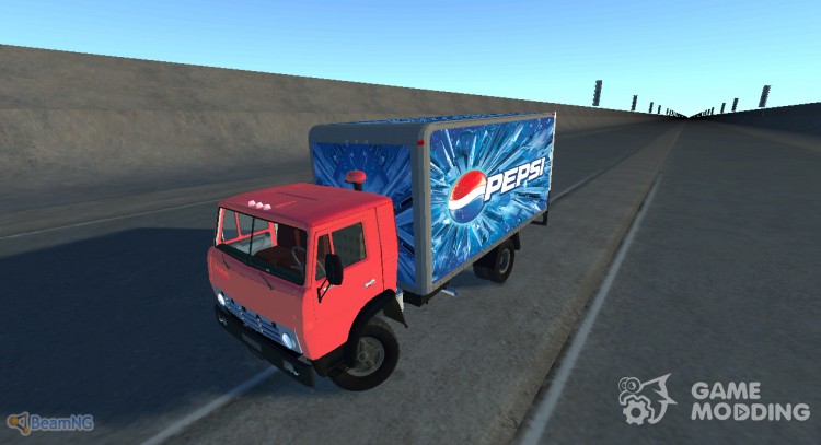 КамАЗ-5325 Pepsi для BeamNG.Drive
