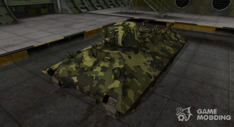 Скин для БТ-СВ с камуфляжем для World Of Tanks