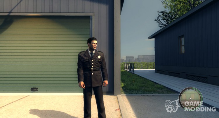 Vito in police uniforms for Mafia II