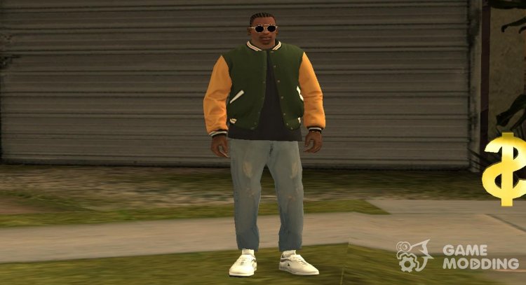 GTA 5 Franklin Jacket for GTA San Andreas