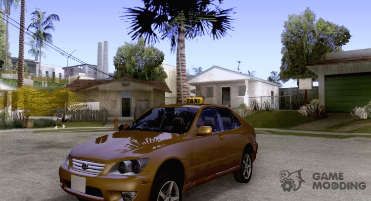 Lexus IS300 Taxi для GTA San Andreas