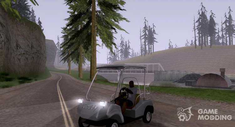 Golf kart для GTA San Andreas