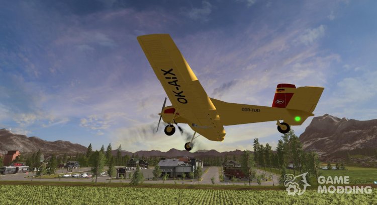 The plane for Farming Simulator 2017