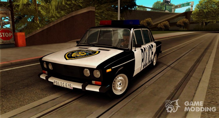 Vaz 2106 Police para GTA San Andreas