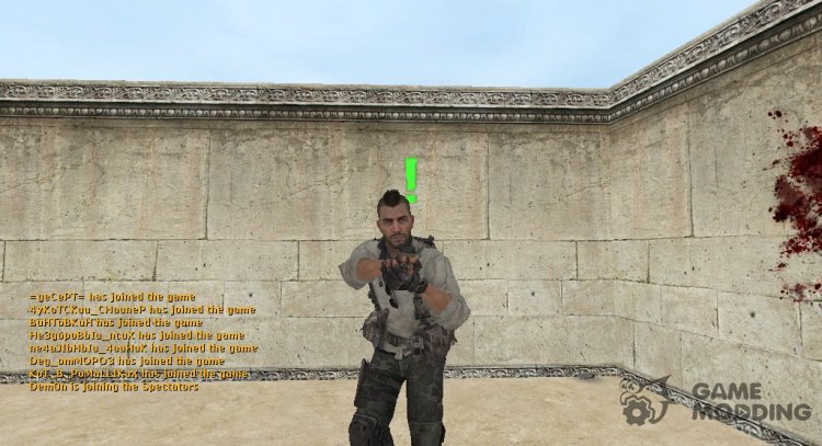 Soap MacTavish from COD MW3 for Counter-Strike Source