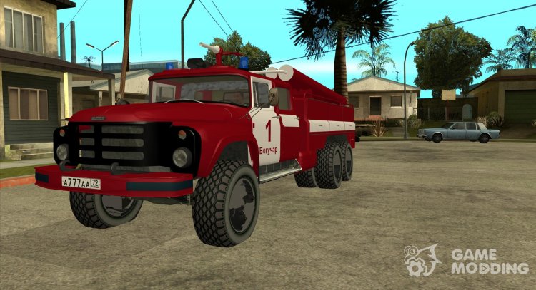 ZIL-133GYA AC fireman for GTA San Andreas