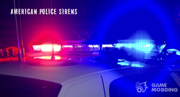 American Police Sirens для GTA San Andreas