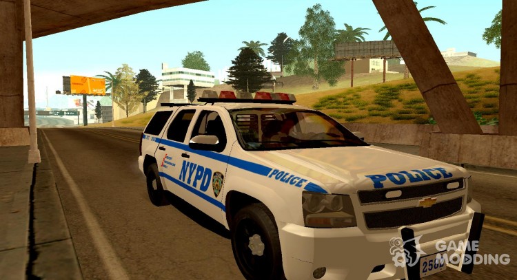 NYPD 2010 Chevrolet Tahoe for GTA San Andreas