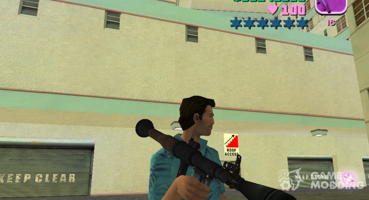 RPG-7B2 из Battlefield 3 для GTA Vice City