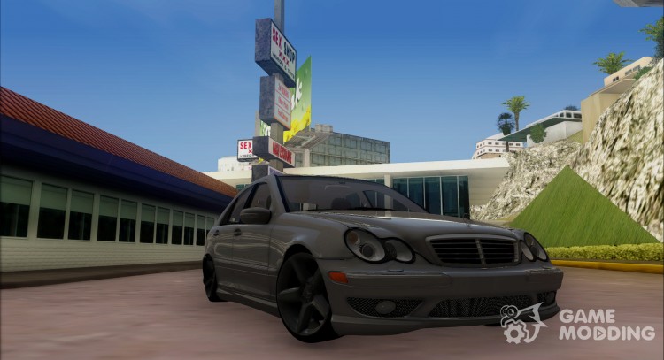 Mercedes Benz C32 W203 Full 3D для GTA San Andreas