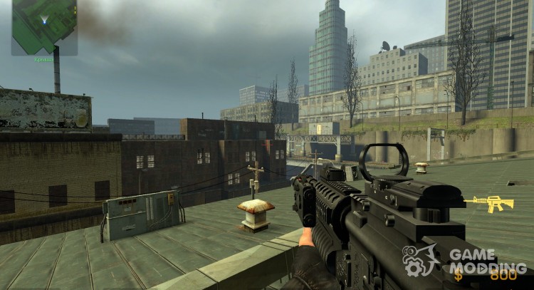 Call of Duty 4 M4A1 SOPMOD для Counter-Strike Source