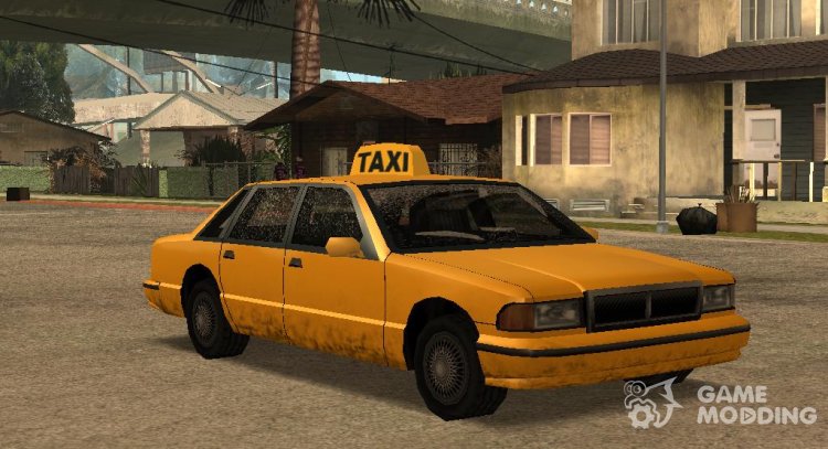 Taxi winter для GTA San Andreas