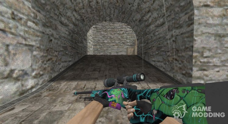 AWP Deadly String for Counter Strike 1.6