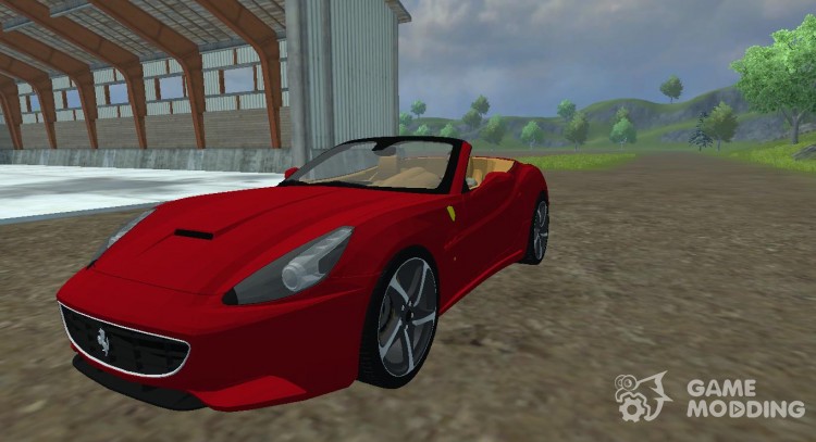 El Ferrari California para Farming Simulator 2013