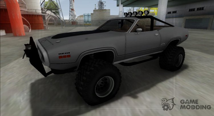 Плимут 1972 названием кабриолет внедорожник для GTA San Andreas