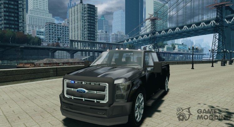 Ford F350 Unmarked para GTA 4