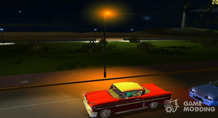 Modification of electric lighting poles v2 for GTA Vice City