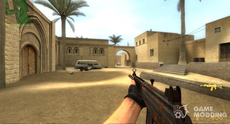 Fivenine's Galil DustyRust for Counter-Strike Source