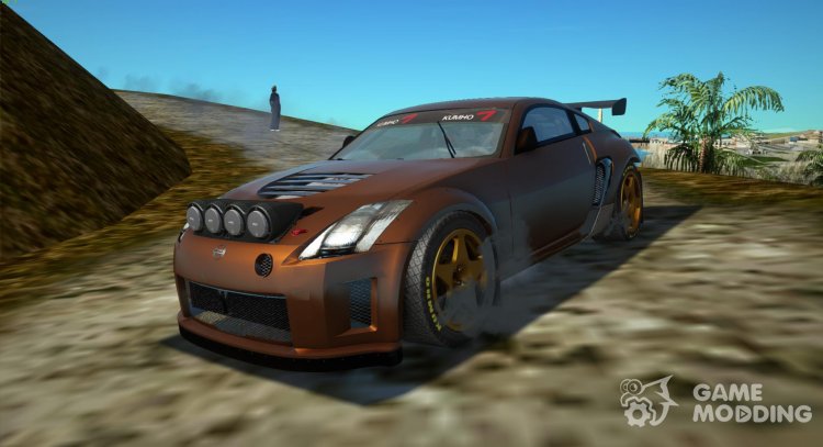 Nissan 350Z Rally from Colin McRae Rally: DiRT 2 for GTA San Andreas