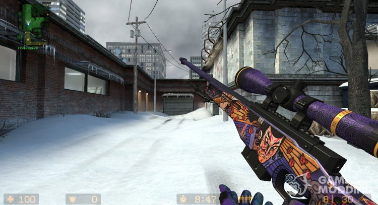 AWP Oni Taiji for Counter-Strike Source