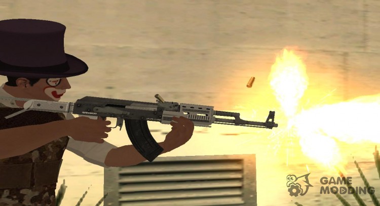 GTA V Assault Rifle V2 - Misterix 4 Weapons для GTA San Andreas