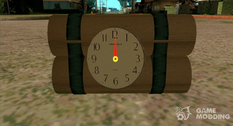Dynamite with a timer switches for GTA San Andreas