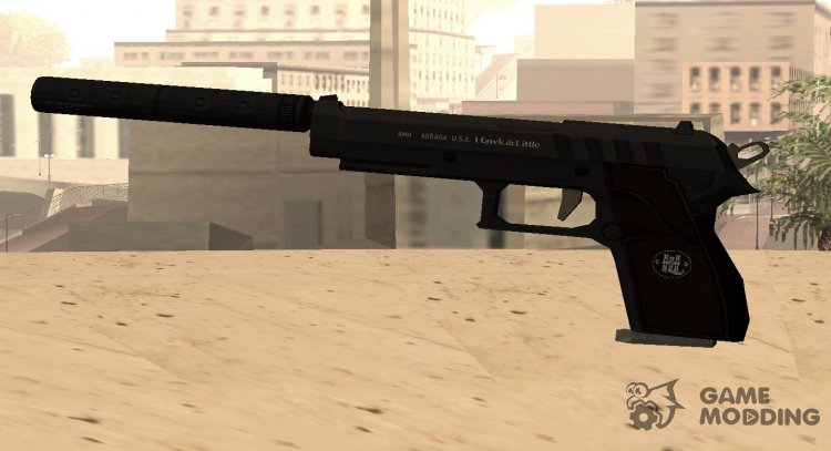 GTA V Hawk & Little Black Tint (silenced) para GTA San Andreas