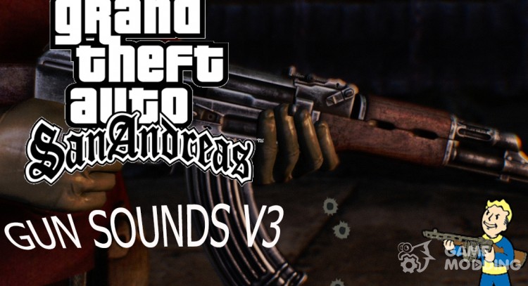 GUN Sounds v3 для GTA San Andreas