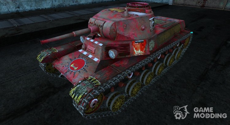 Skin for t-50-2 (Varhammer) for World Of Tanks